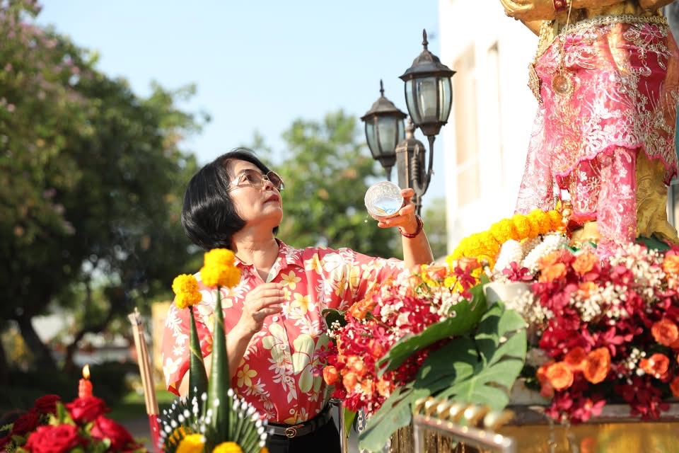 กิจกรรมสืบสานประเพณีไทย “สงกรานต์ มรอ. 69” ภายใต้แนวคิด “มรอ. ลายดอกสืบสาน สงกรานต์วิถีไทย”