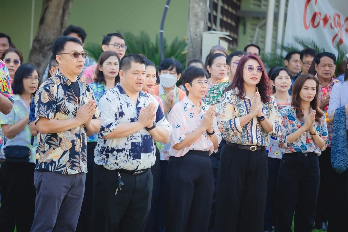 กิจกรรมสืบสานประเพณีไทย “สงกรานต์ มรอ. 69” ภายใต้แนวคิด “มรอ. ลายดอกสืบสาน สงกรานต์วิถีไทย”