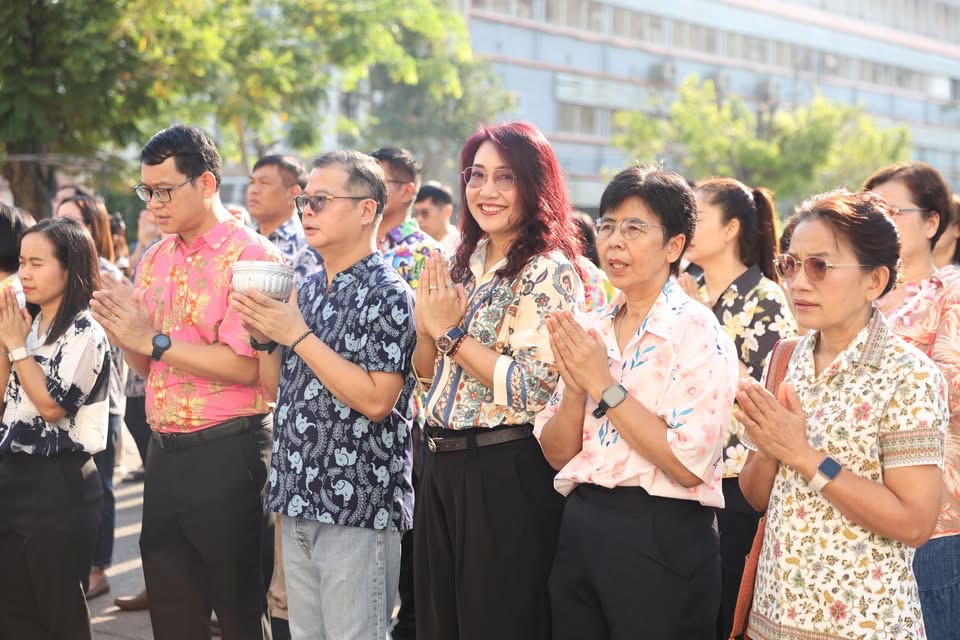 กิจกรรมสืบสานประเพณีไทย “สงกรานต์ มรอ. 69” ภายใต้แนวคิด “มรอ. ลายดอกสืบสาน สงกรานต์วิถีไทย”