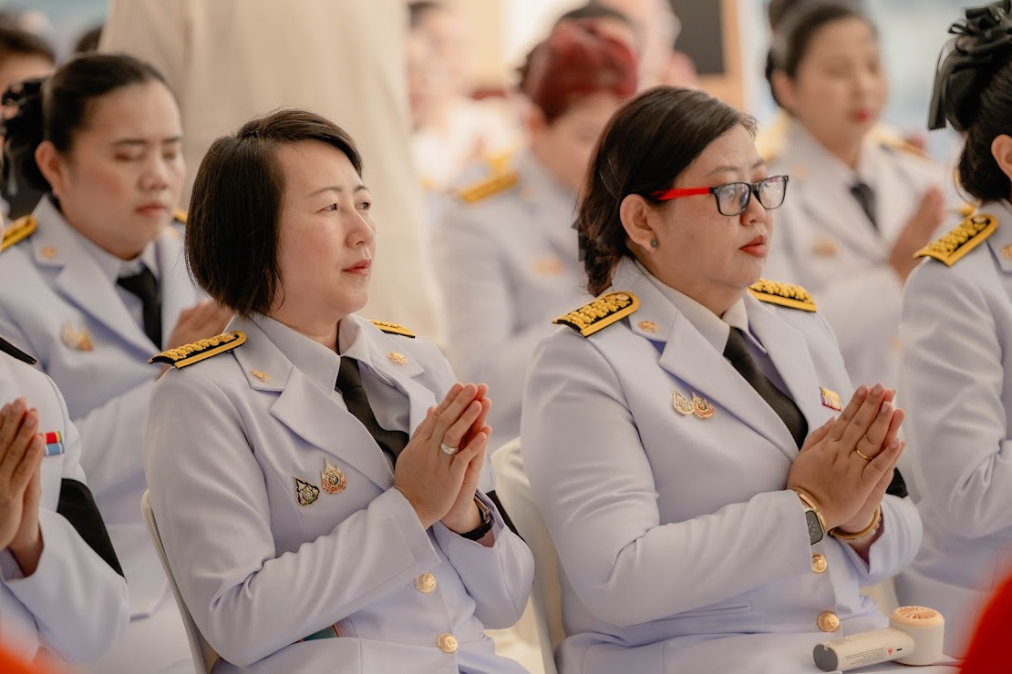 คณะวิทยาศาสตร์และเทคโนโลยี ร่วมพิธีเฉลิมพระเกียรติพระบรมราชินี