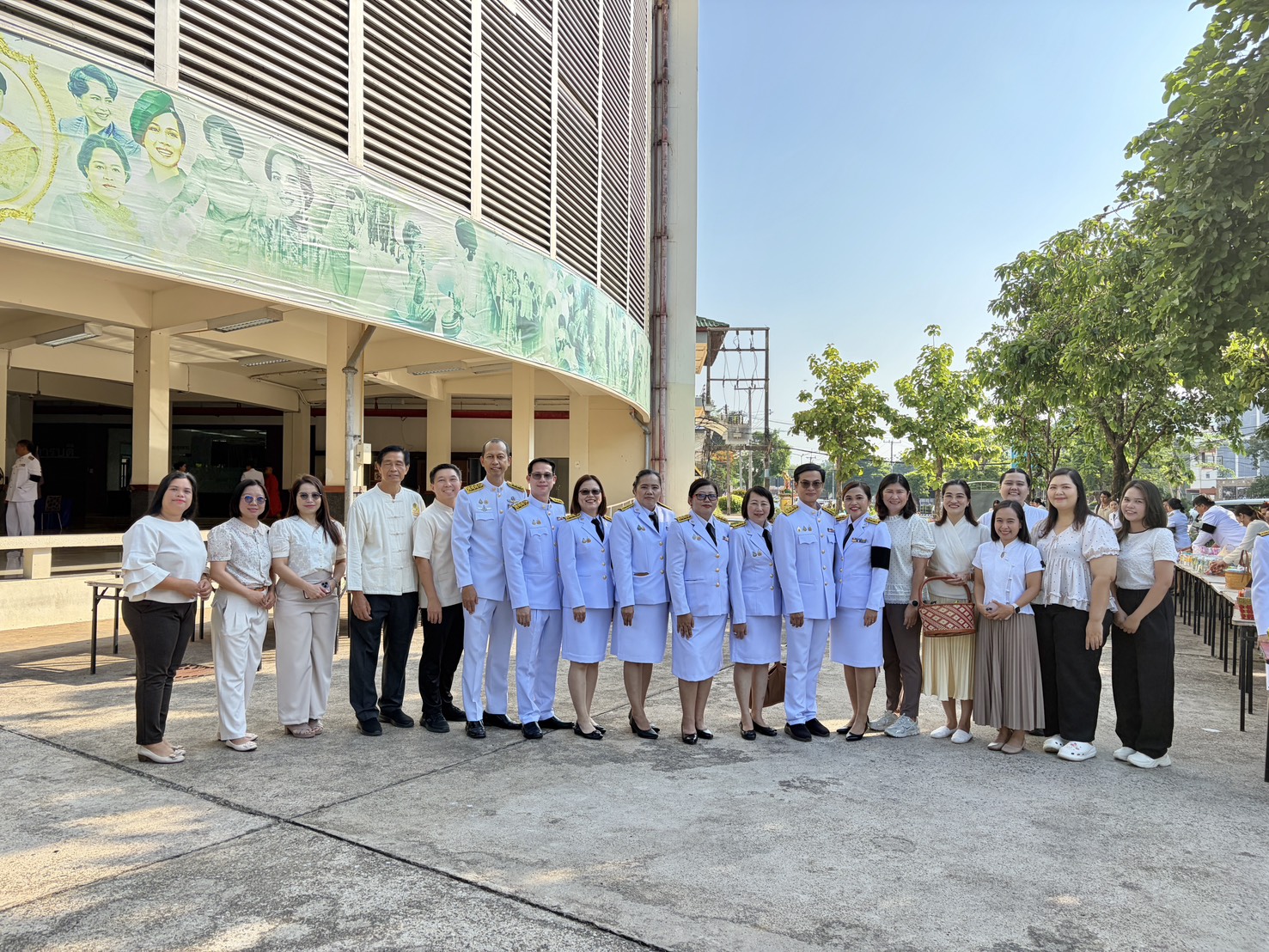 คณะวิทยาศาสตร์และเทคโนโลยี ร่วมพิธีเฉลิมพระเกียรติพระบรมราชินี