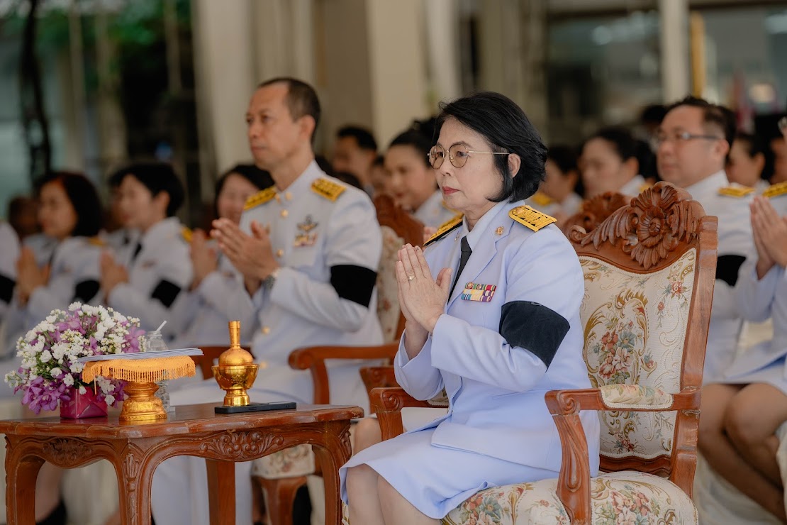 คณะวิทยาศาสตร์และเทคโนโลยี ร่วมพิธีเฉลิมพระเกียรติพระบรมราชินี