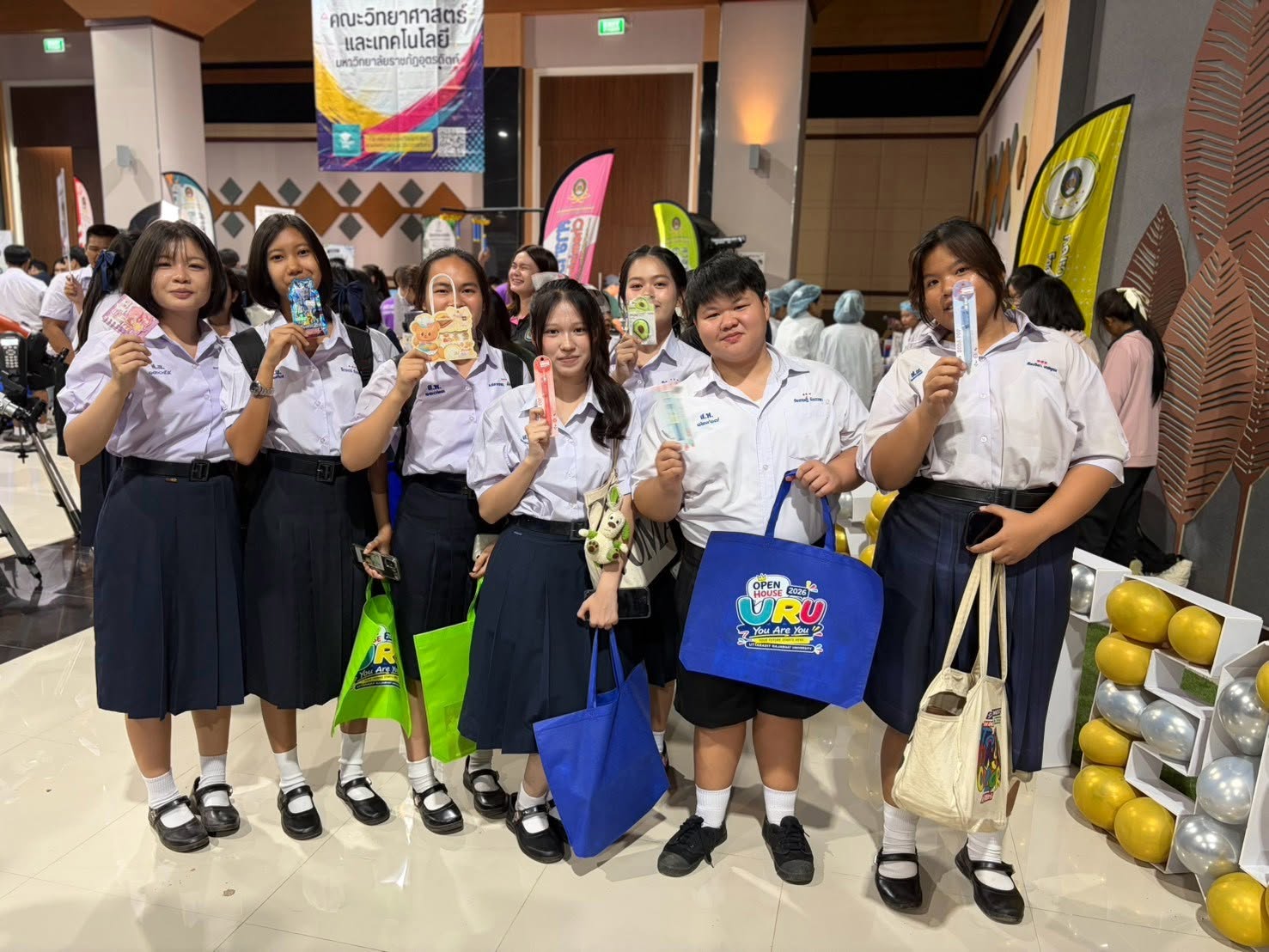 คณะวิทยาศาสตร์และเทคโนโลยี ร่วมจัด Open House URU 2026 เปิดบ้านต้อนรับนักเรียน สัมผัสการเรียนรู้จริง ค้นหาสาขาที่ใช่สำหรับอนาคต