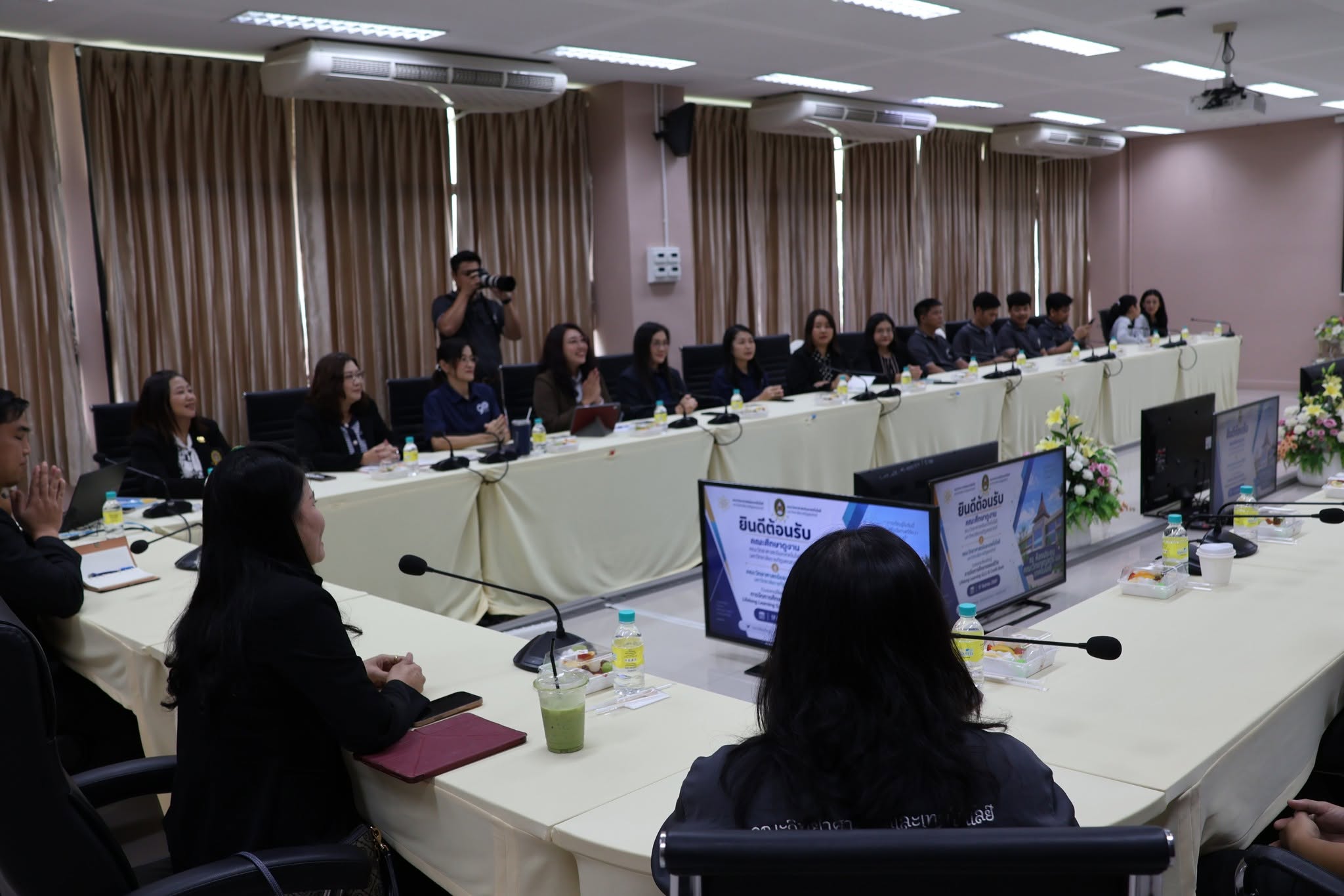คณะวิทยาศาสตร์และเทคโนโลยี มรอ. ต้อนรับคณะศึกษาดูงาน มรภ.นครสวรรค์ แลกเปลี่ยนแนวทาง Lifelong Learning และ Credit Bank