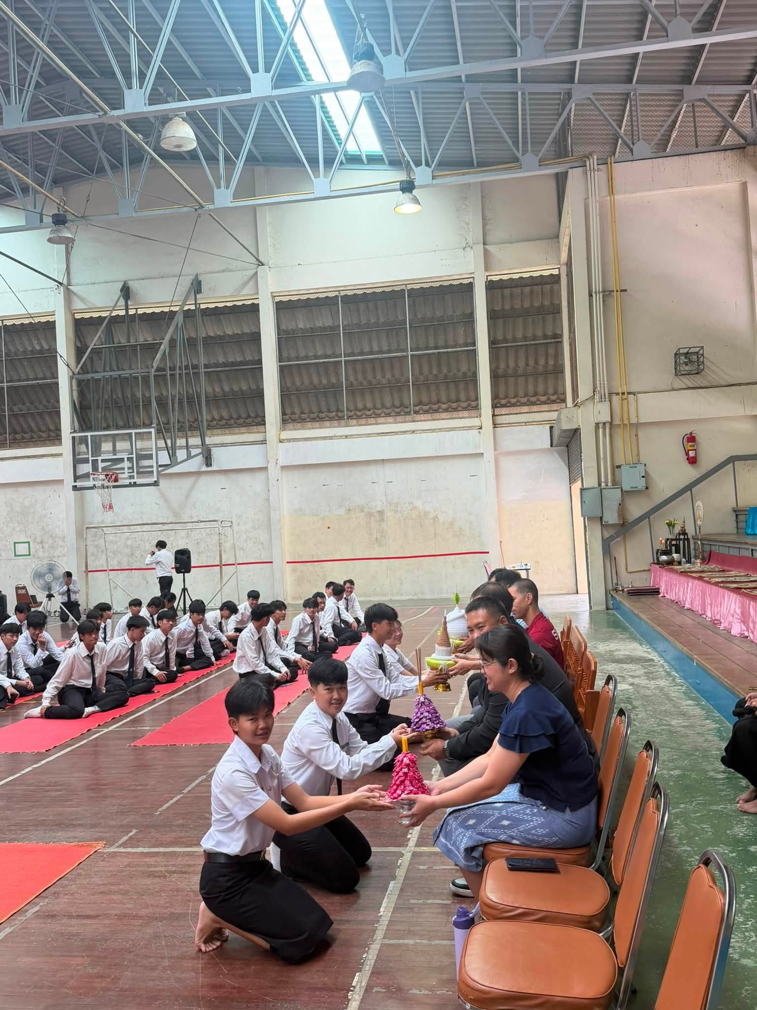 ทำบุญโรงยิม&ไหว้ครูกีฬา (วิทย์กีฬา&พลศึกษา) ประจำปีการศึกษา 2569