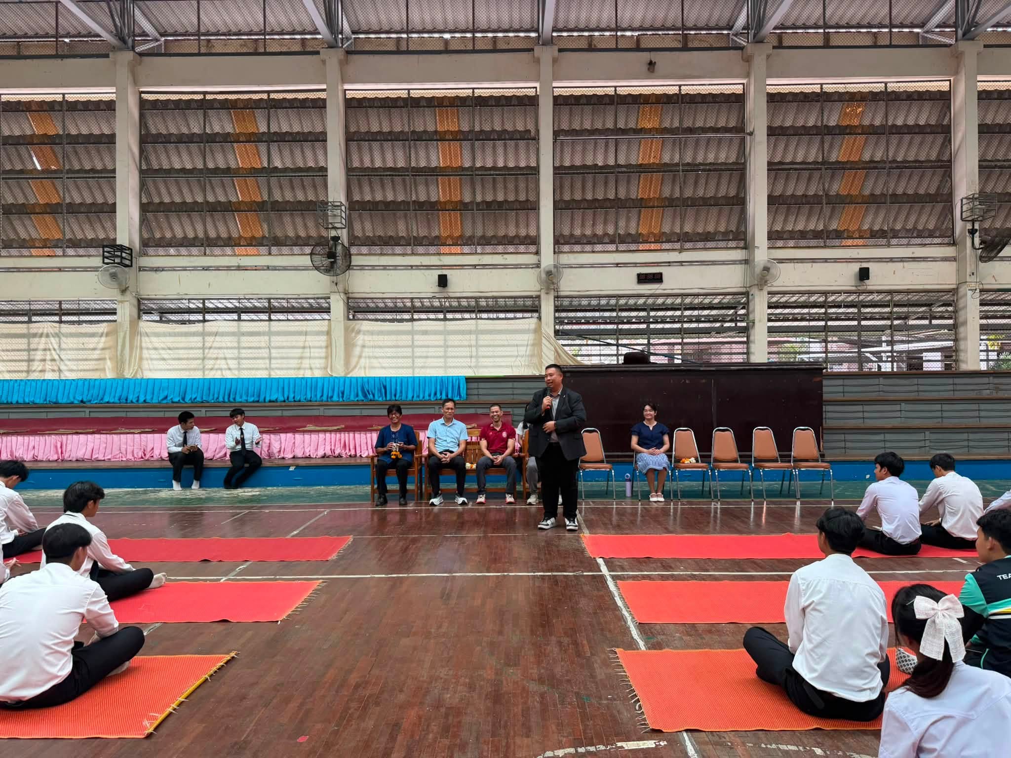 ทำบุญโรงยิม&ไหว้ครูกีฬา (วิทย์กีฬา&พลศึกษา) ประจำปีการศึกษา 2569