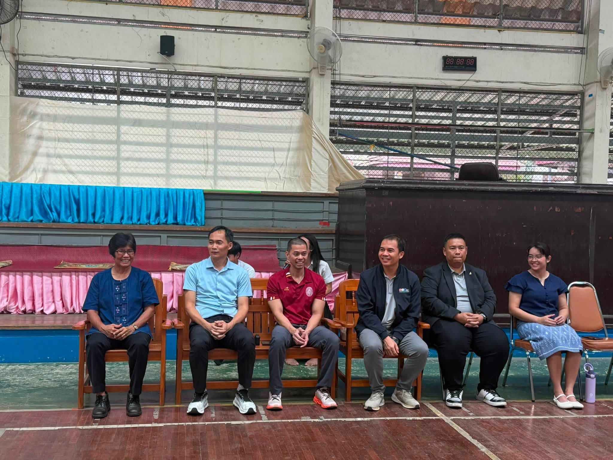 ทำบุญโรงยิม&ไหว้ครูกีฬา (วิทย์กีฬา&พลศึกษา) ประจำปีการศึกษา 2569