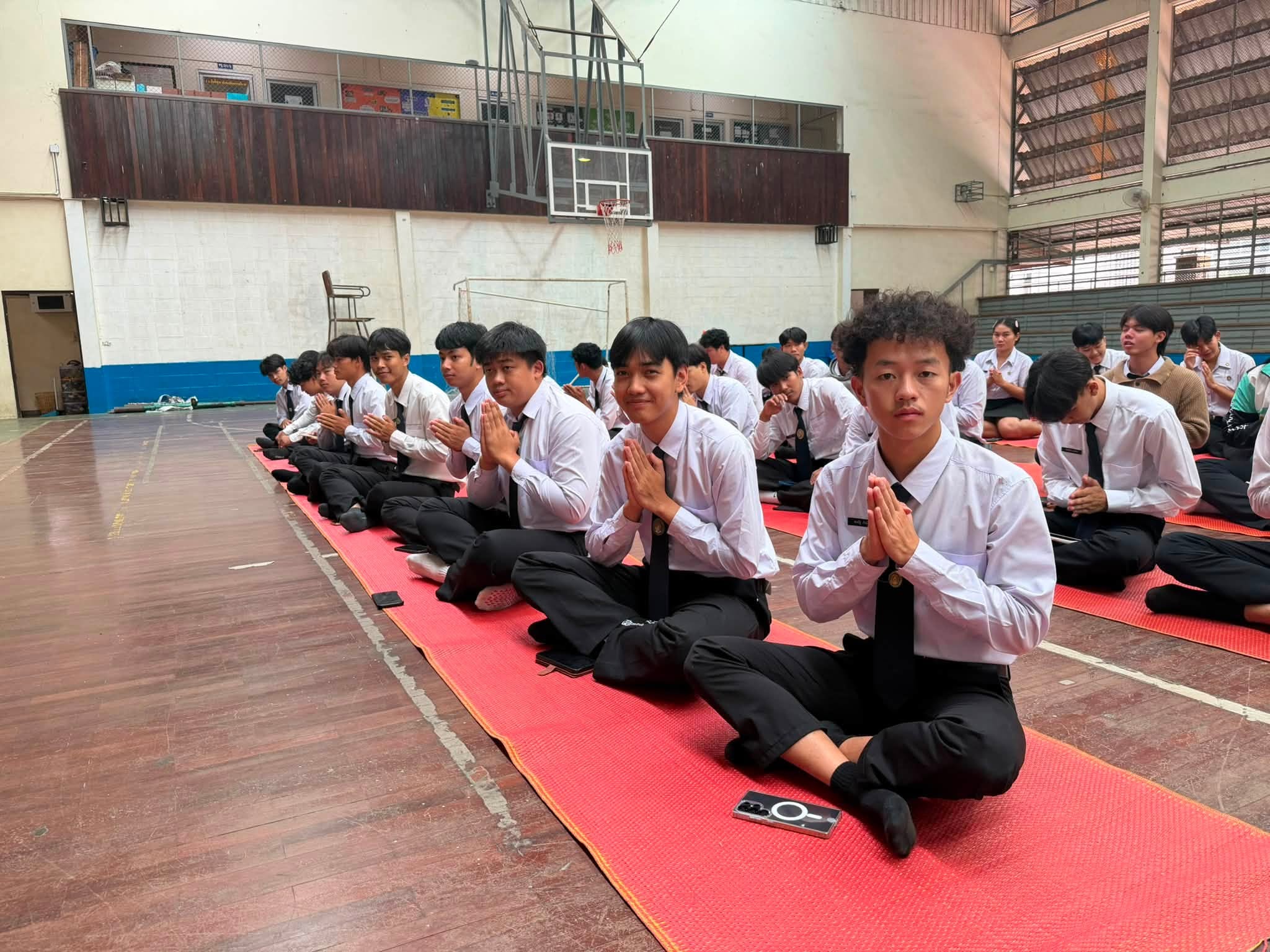 ทำบุญโรงยิม&ไหว้ครูกีฬา (วิทย์กีฬา&พลศึกษา) ประจำปีการศึกษา 2569