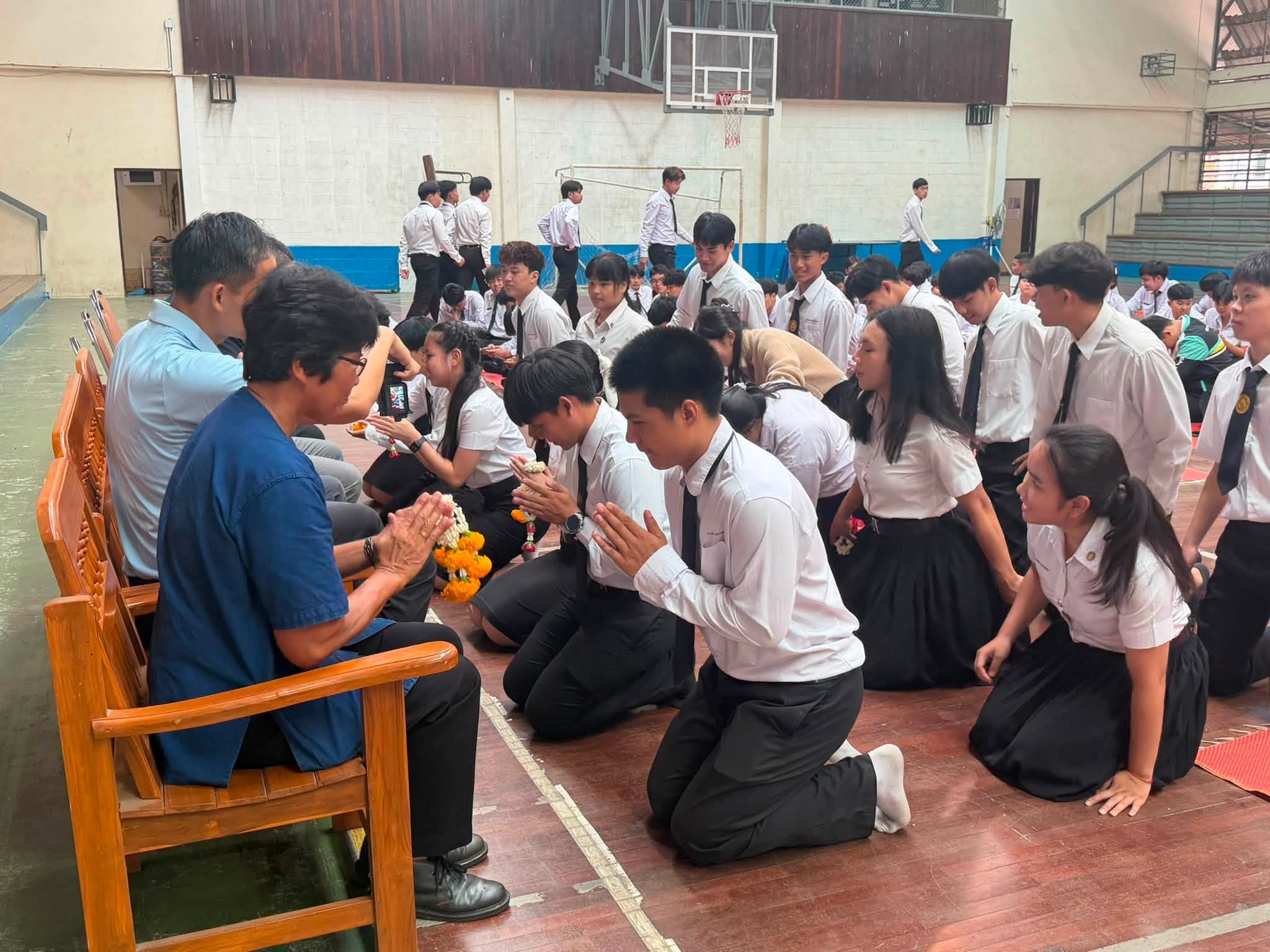 ทำบุญโรงยิม&ไหว้ครูกีฬา (วิทย์กีฬา&พลศึกษา) ประจำปีการศึกษา 2569