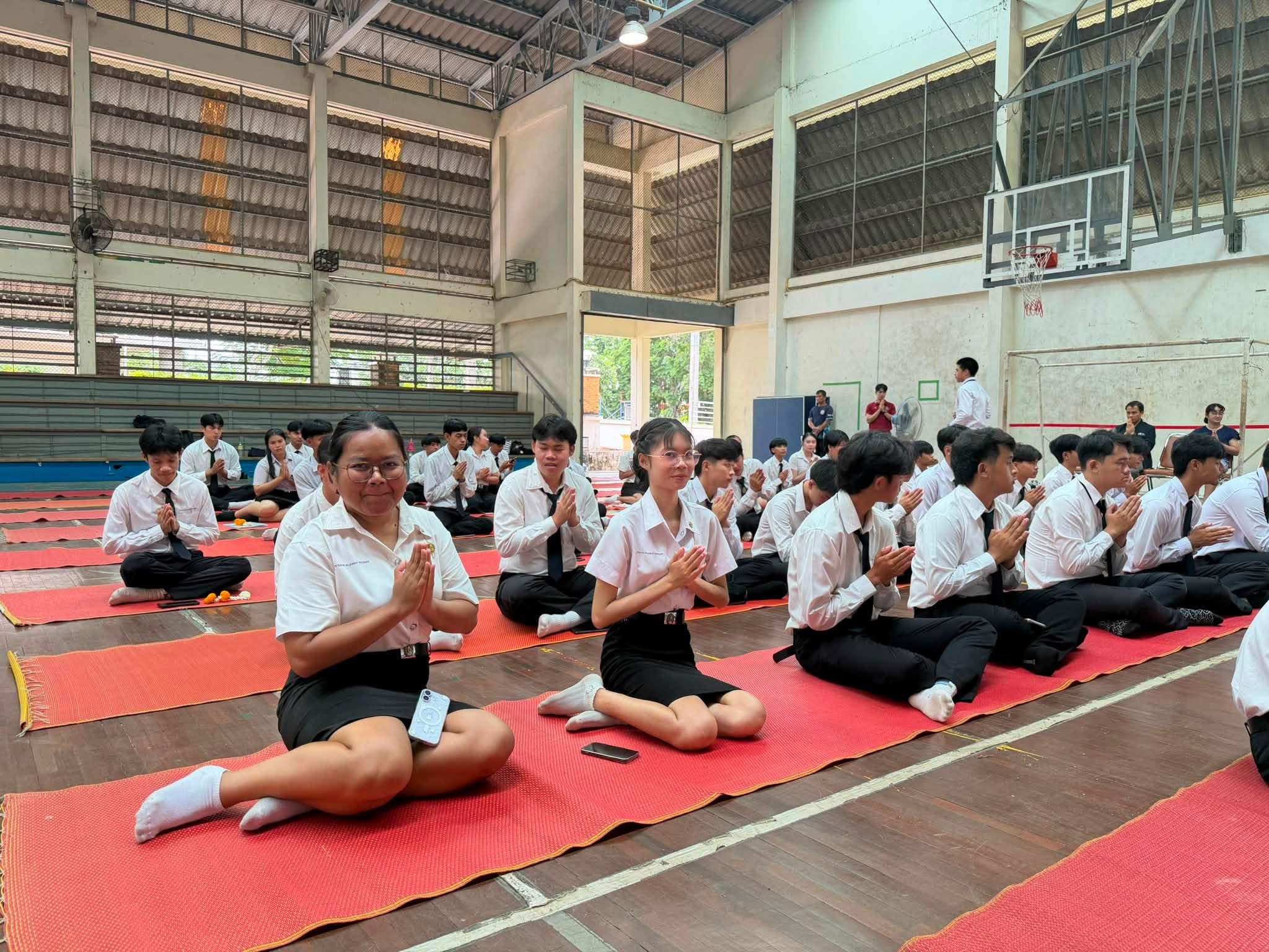 ทำบุญโรงยิม&ไหว้ครูกีฬา (วิทย์กีฬา&พลศึกษา) ประจำปีการศึกษา 2569