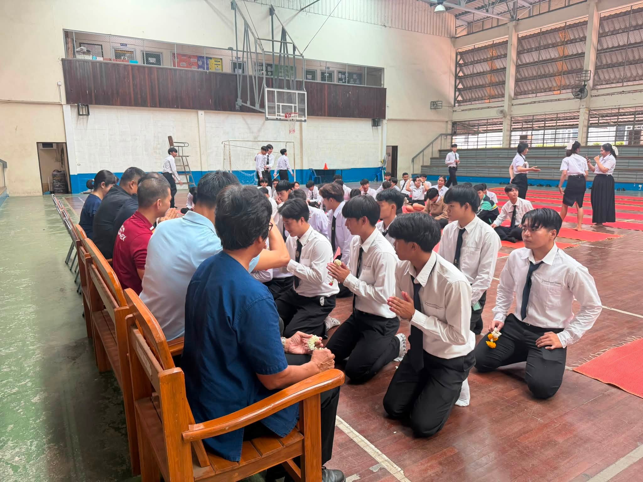 ทำบุญโรงยิม&ไหว้ครูกีฬา (วิทย์กีฬา&พลศึกษา) ประจำปีการศึกษา 2569