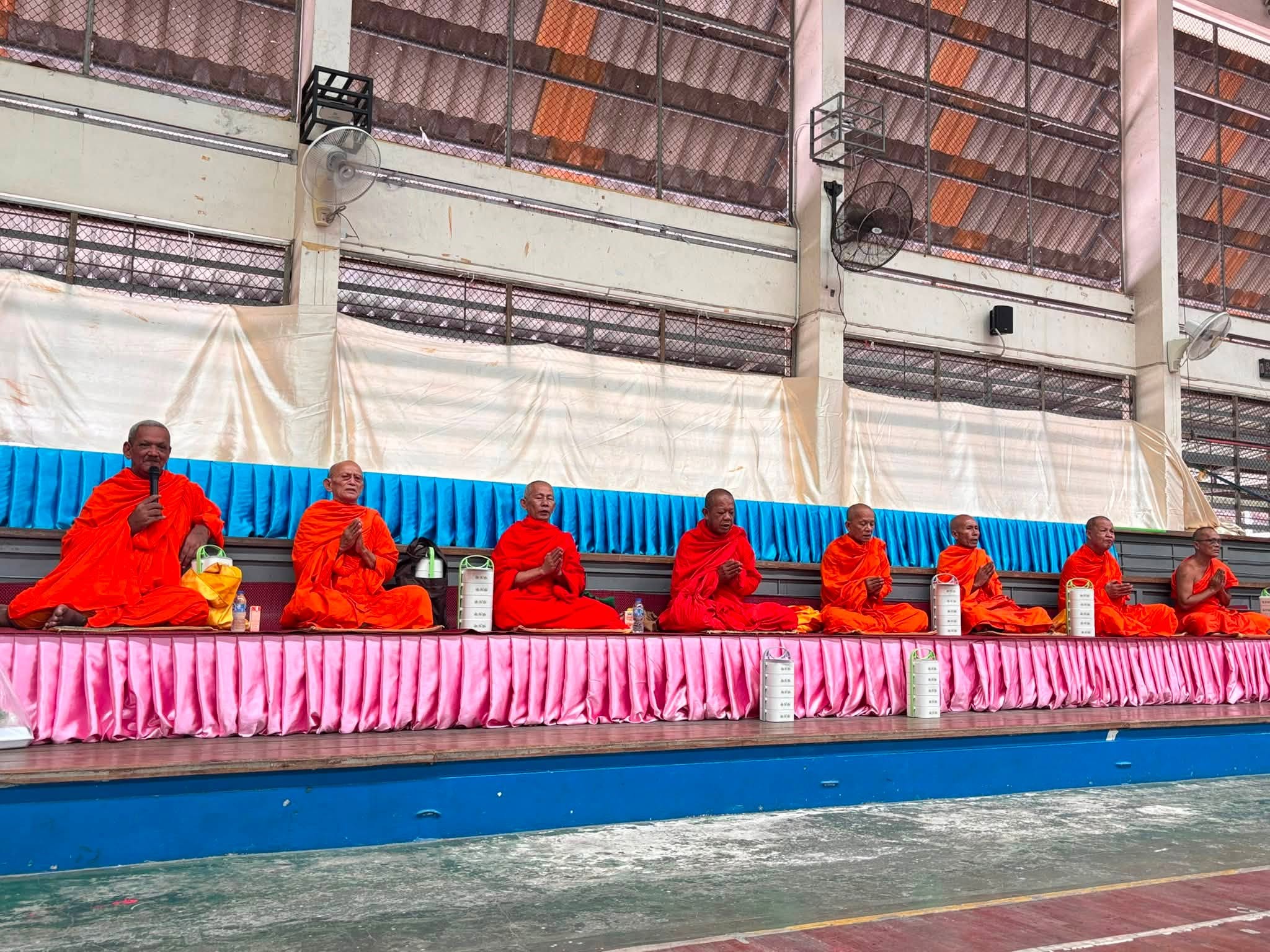 ทำบุญโรงยิม&ไหว้ครูกีฬา (วิทย์กีฬา&พลศึกษา) ประจำปีการศึกษา 2569