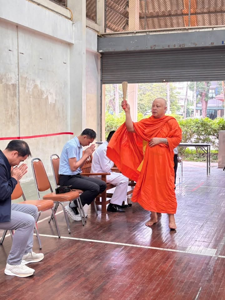 ทำบุญโรงยิม&ไหว้ครูกีฬา (วิทย์กีฬา&พลศึกษา) ประจำปีการศึกษา 2569
