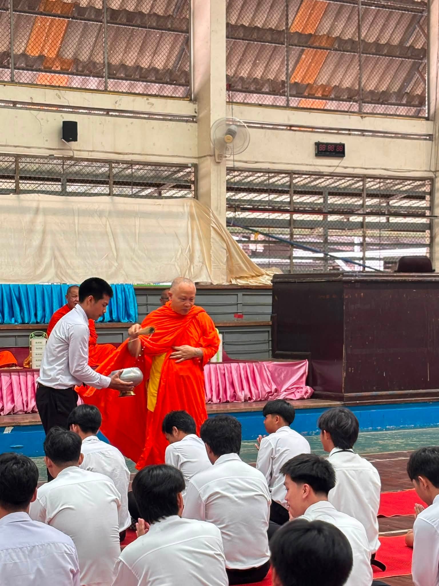 ทำบุญโรงยิม&ไหว้ครูกีฬา (วิทย์กีฬา&พลศึกษา) ประจำปีการศึกษา 2569