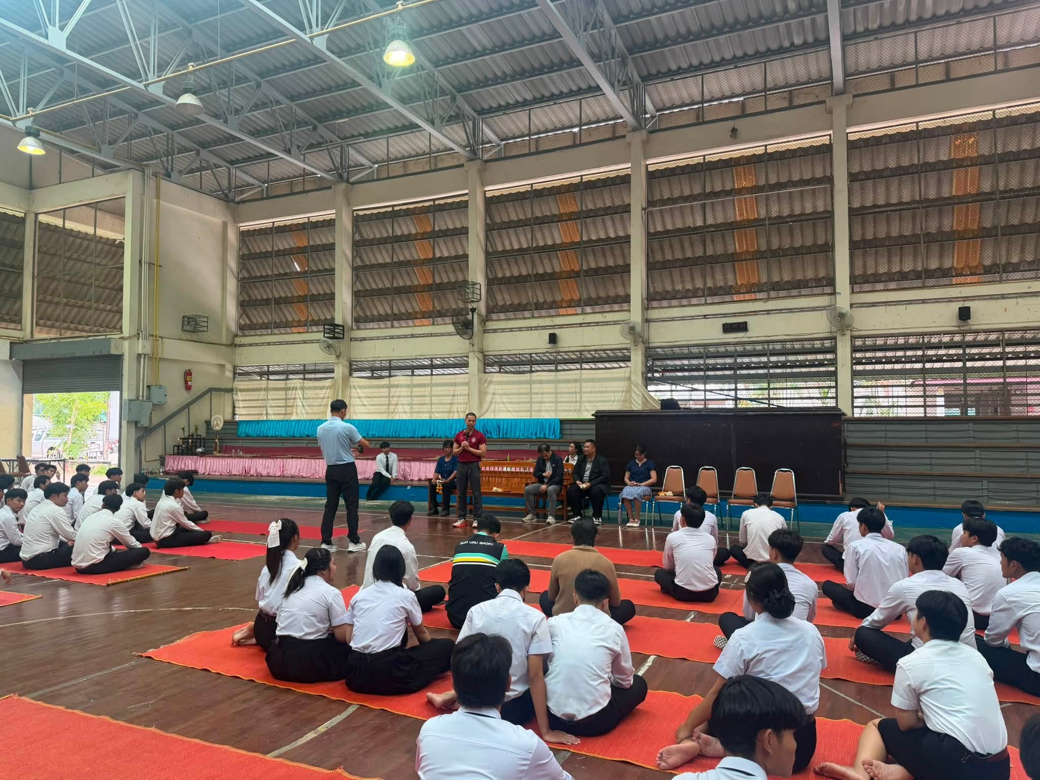 ทำบุญโรงยิม&ไหว้ครูกีฬา (วิทย์กีฬา&พลศึกษา) ประจำปีการศึกษา 2569