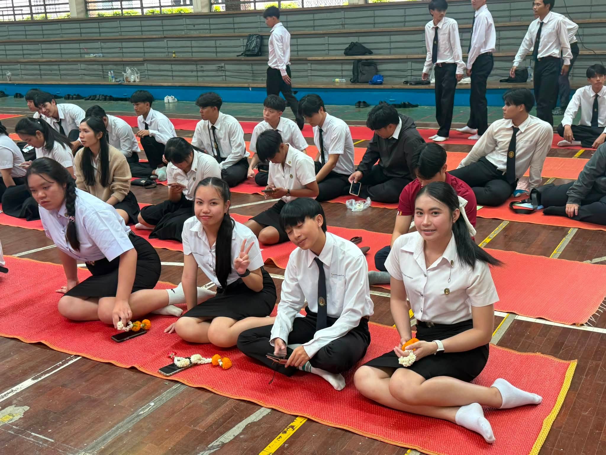 ทำบุญโรงยิม&ไหว้ครูกีฬา (วิทย์กีฬา&พลศึกษา) ประจำปีการศึกษา 2569
