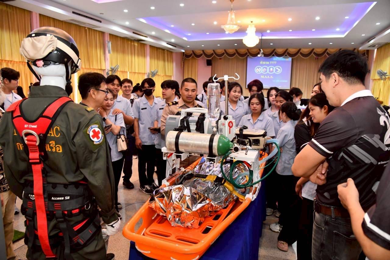 นักศึกษาหลักสูตรสาธารณสุขศาสตร์ ชั้นปีที่ 3 ศึกษาดูงานโครงการ 